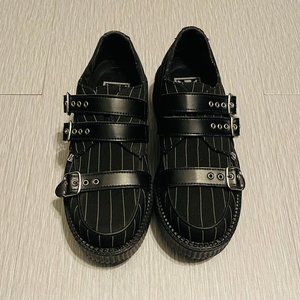 T.U.K. Shoes V9403, Black, Size 8